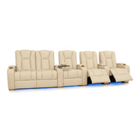 Serenity Italian Leather Home Theater Seating