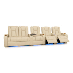Serenity Italian Leather Home Theater Seating