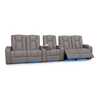 Serenity Italian Leather Home Theater Seating