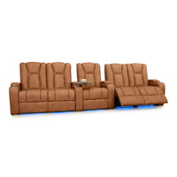 Serenity Italian Leather Home Theater Seating