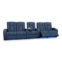 Serenity Italian Leather Home Theater Seating