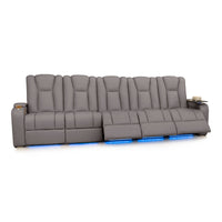 Serenity Italian Leather Home Theater Seating