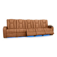 Serenity Italian Leather Home Theater Seating