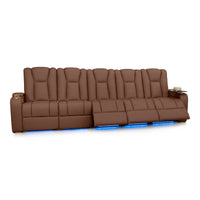 Serenity Italian Leather Home Theater Seating