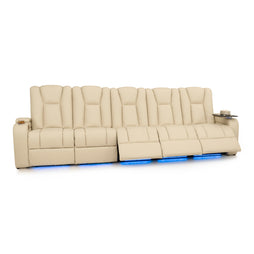 Serenity Italian Leather Home Theater Seating