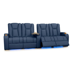 Serenity Italian Leather Home Theater Seating