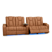 Serenity Italian Leather Home Theater Seating