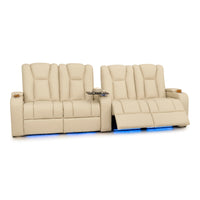 Serenity Italian Leather Home Theater Seating
