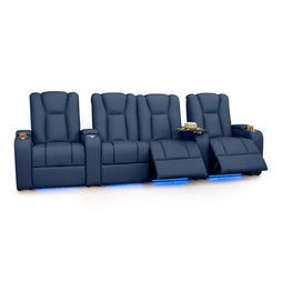Serenity Italian Leather Home Theater Seating