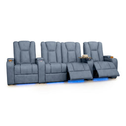 Serenity Italian Leather Home Theater Seating