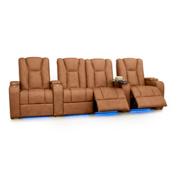 Serenity Italian Leather Home Theater Seating