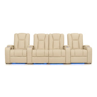 Serenity Italian Leather Home Theater Seating