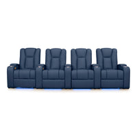 Serenity Italian Leather Home Theater Seating