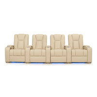 Serenity Italian Leather Home Theater Seating