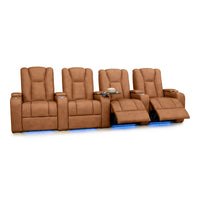 Serenity Italian Leather Home Theater Seating