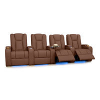Serenity Italian Leather Home Theater Seating