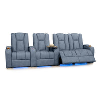 Serenity Italian Leather Home Theater Seating