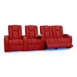 Serenity Italian Leather Home Theater Seating