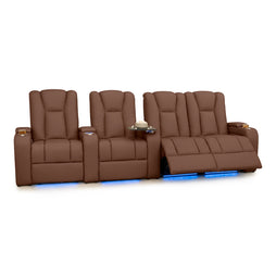 Serenity Italian Leather Home Theater Seating