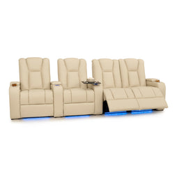 Serenity Italian Leather Home Theater Seating