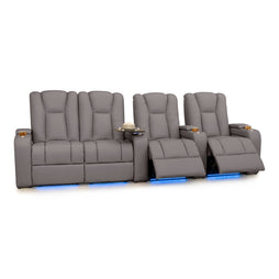 Serenity Italian Leather Home Theater Seating