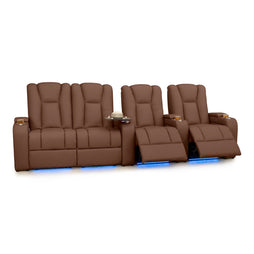 Serenity Italian Leather Home Theater Seating