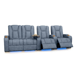 Serenity Italian Leather Home Theater Seating