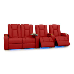 Serenity Italian Leather Home Theater Seating
