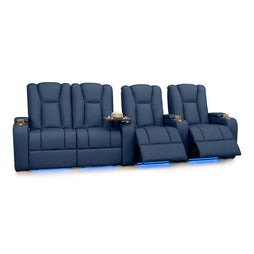 Serenity Italian Leather Home Theater Seating