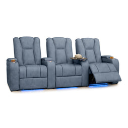 Serenity Italian Leather Home Theater Seating