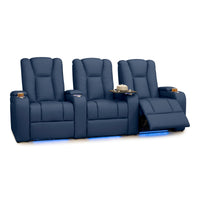 Serenity Italian Leather Home Theater Seating