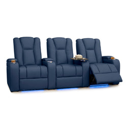Serenity Italian Leather Home Theater Seating