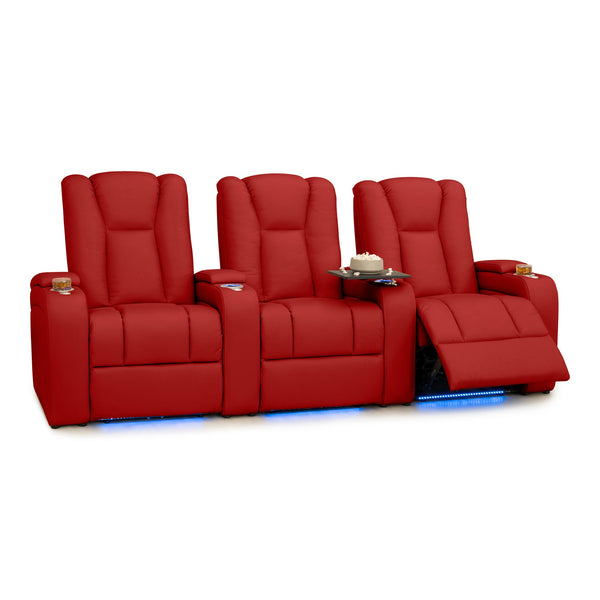Serenity Italian Leather Home Theater Seating