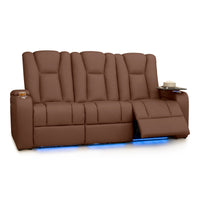 Serenity Italian Leather Home Theater Seating