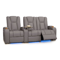 Serenity Italian Leather Home Theater Seating