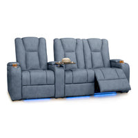 Serenity Italian Leather Home Theater Seating