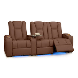 Serenity Italian Leather Home Theater Seating