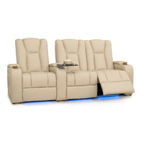 Serenity Italian Leather Home Theater Seating