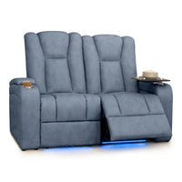 Serenity Italian Leather Home Theater Seating