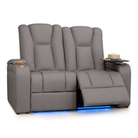 Serenity Italian Leather Home Theater Seating