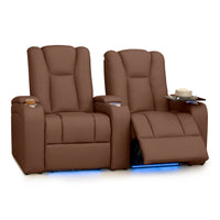 Serenity Italian Leather Home Theater Seating
