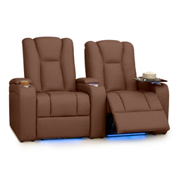 Serenity Italian Leather Home Theater Seating