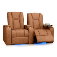 Serenity Italian Leather Home Theater Seating