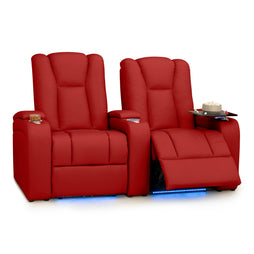 Serenity Italian Leather Home Theater Seating