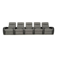 Rialto Italian Leather & Fabric Home Theater Seating