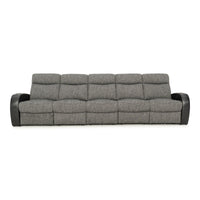 Rialto Italian Leather & Fabric Home Theater Seating
