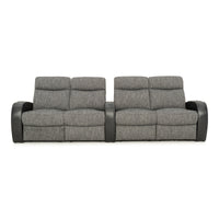 Rialto Italian Leather & Fabric Home Theater Seating
