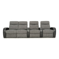 Rialto Italian Leather & Fabric Home Theater Seating