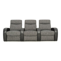 Rialto Italian Leather & Fabric Home Theater Seating