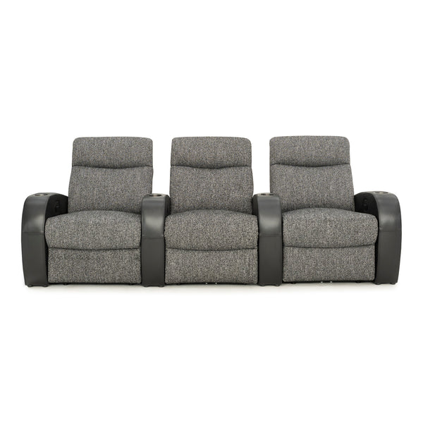 Rialto Italian Leather & Fabric Home Theater Seating